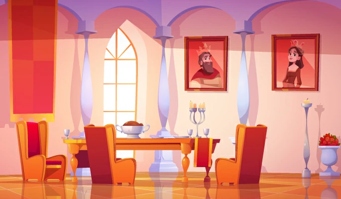 היפה והחיה | סיפור לילדים לפני השינה בחינם - סיפור קטן 2024 האוכל